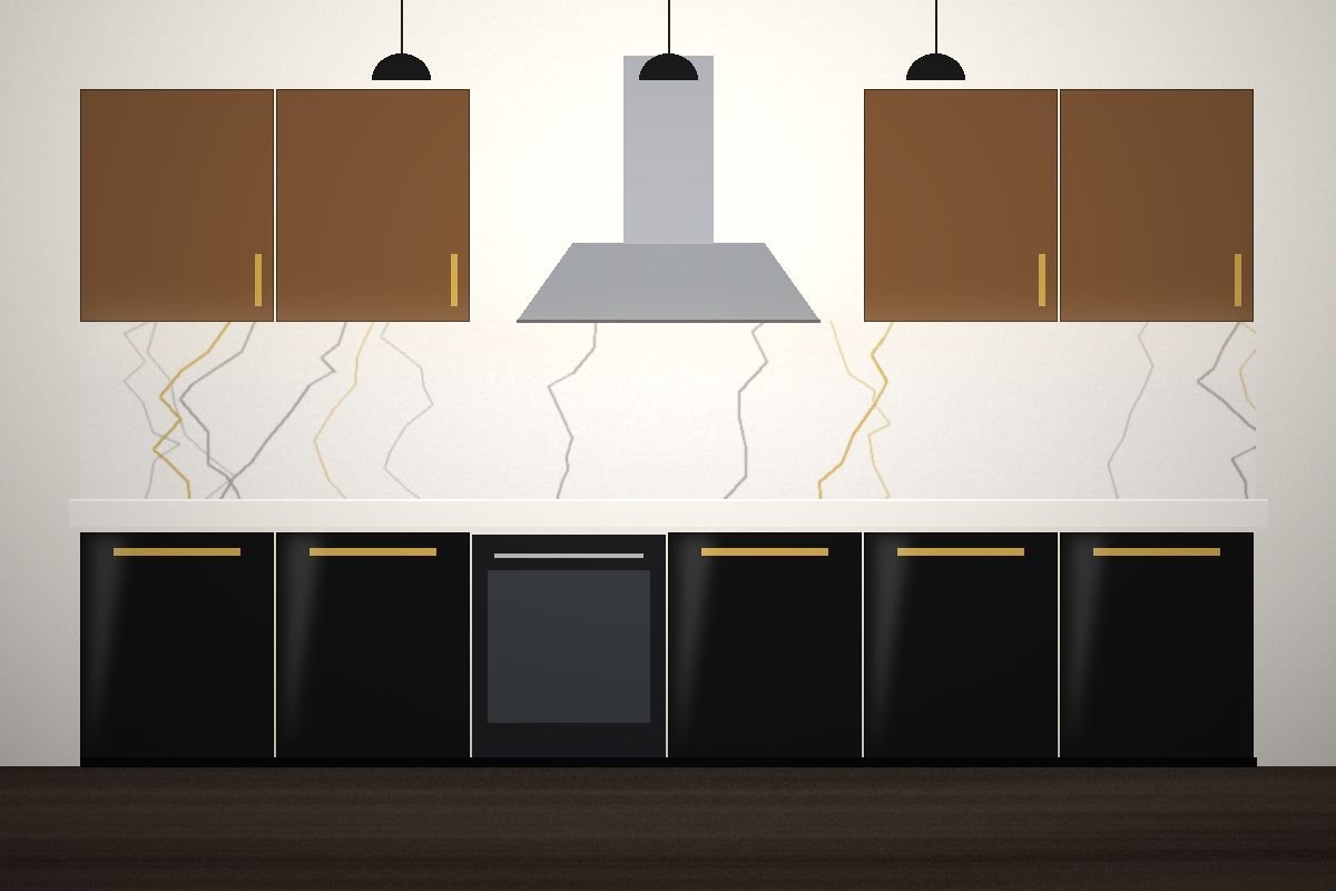 Italian Kitchen cabinets design — Karachi Doors Factory, Rawalpindi