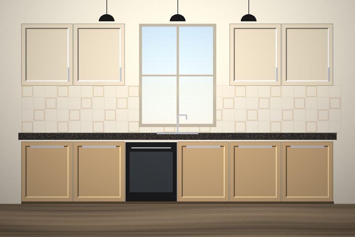 Pakistani Kitchen cabinets design — Karachi Doors Factory, Rawalpindi