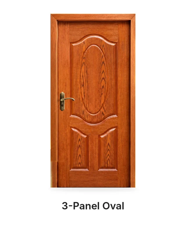 3-Panel Oval — Malaysian Doors — Karachi Doors Factory