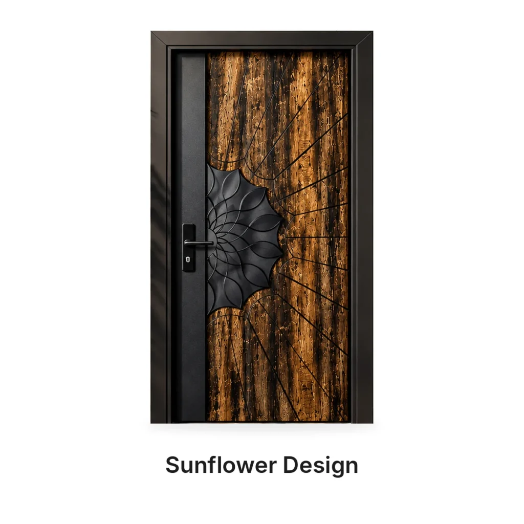 Sunflower Design — Turkish Doors — Karachi Doors Factory